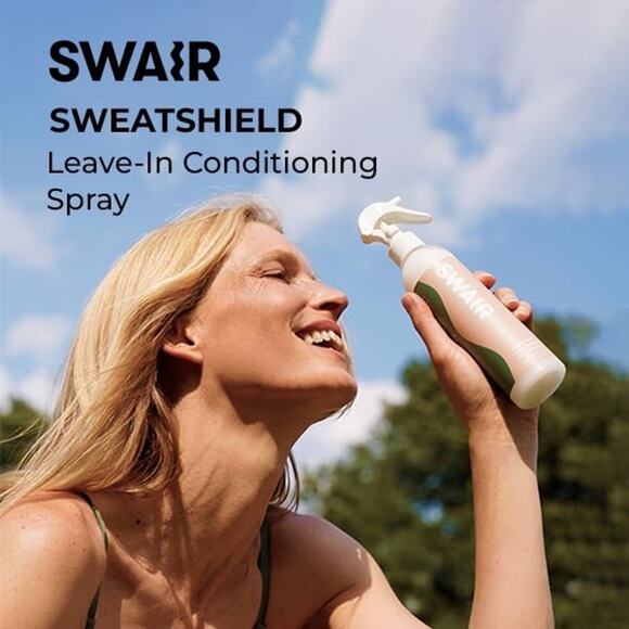 SWAIR SweatShield Hair Protector Leave in Conditioner Spray Repels Sweat 8oz - Picture 6 of 7
